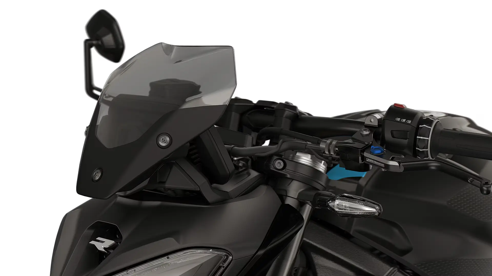 Ultra-sporty: Tinted Sport windscreen