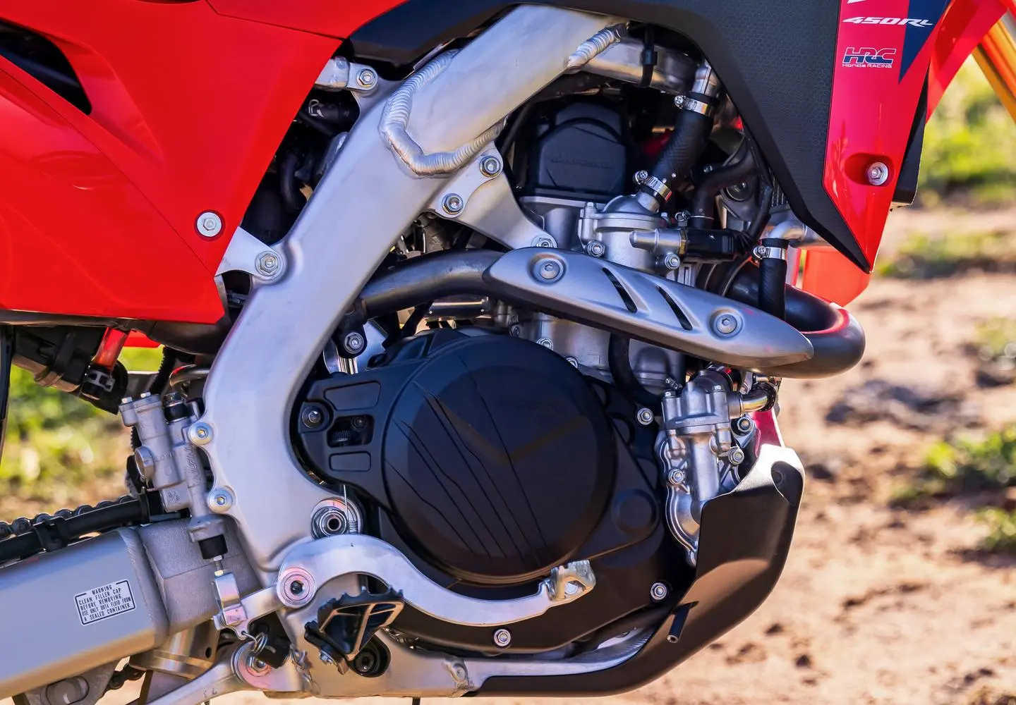 Fuel injected  449cc engine