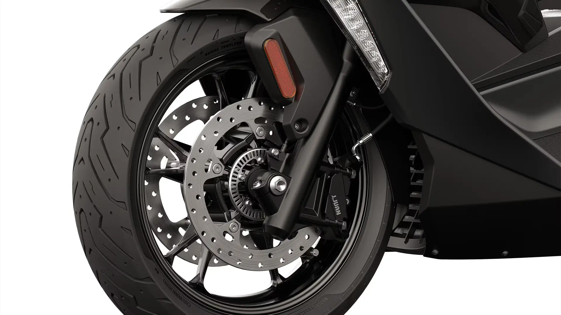 Riding pleasure? Safe bet! With ABS Pro.