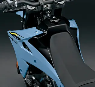 Compact 8.7 litre fuel tank
