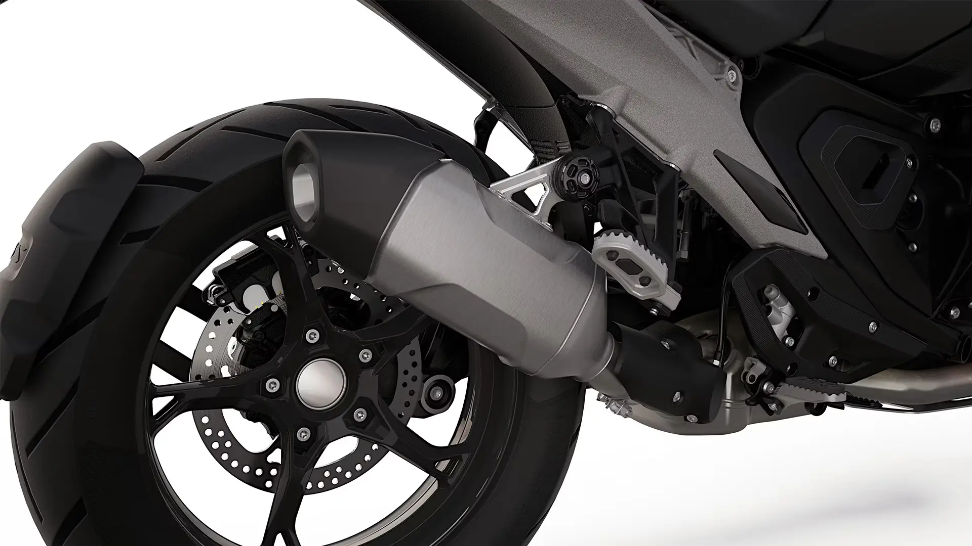 Distinctive sound: the exhaust system