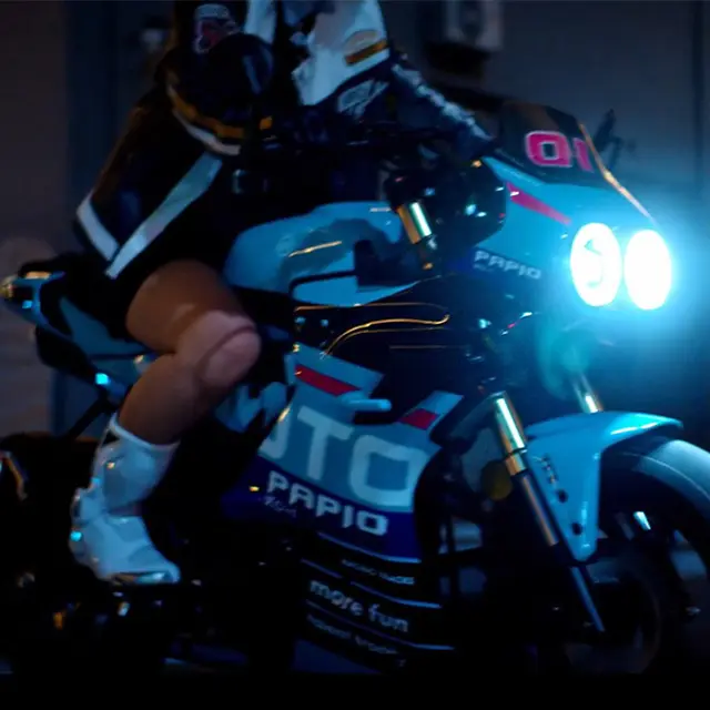 THE XO PAPIO RACER IN CHAMPION BLUE