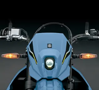 LED headlight and position lights