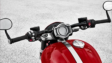 Stylish Internally-Wired Handlebars
