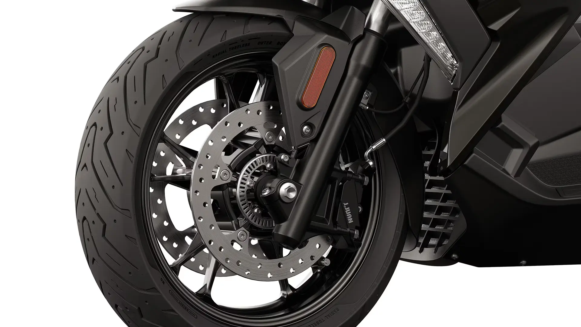 Riding pleasure? Safe bet! With ABS Pro.