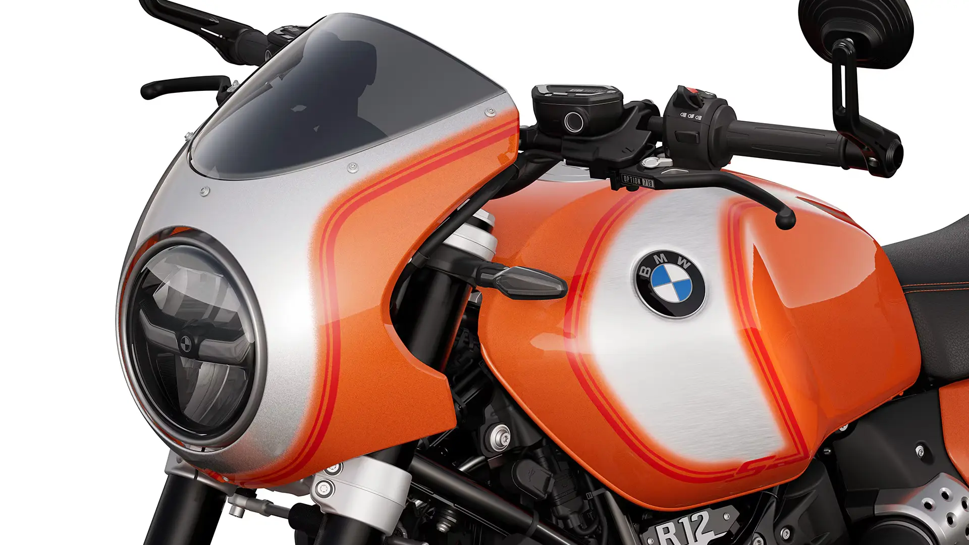 Aerodynamic eye-catcher: the front