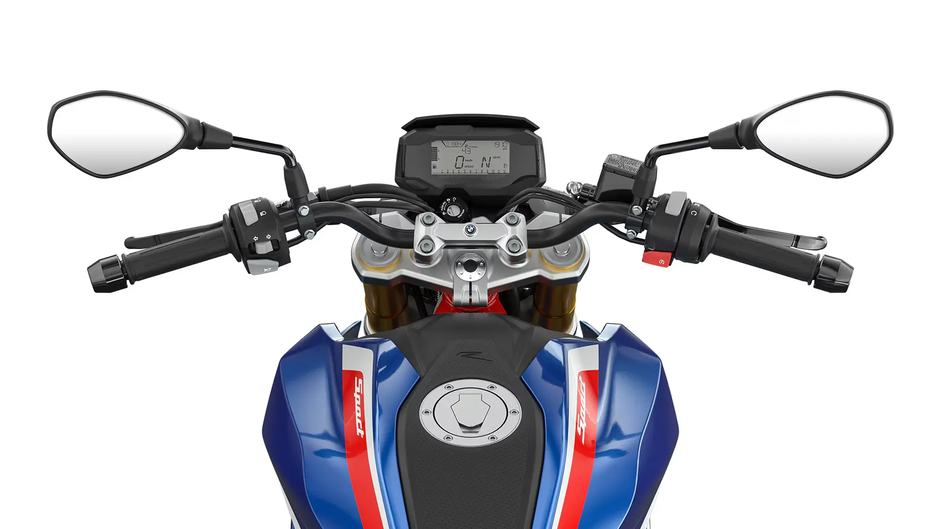 Ergonomic handlebar and control elements