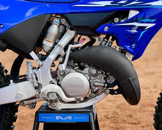 Powerful Two-Stroke YZ125 Engine