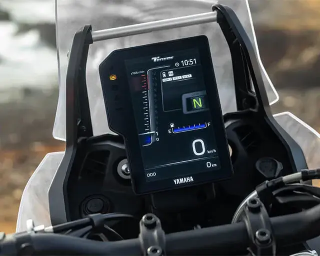TFT display with connectivity